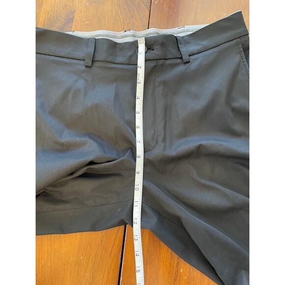 Walter Hagen 11 Majors Waist 32/32 Flat Front Mens Golf Pants Non Slip Black - Picture 9 of 10